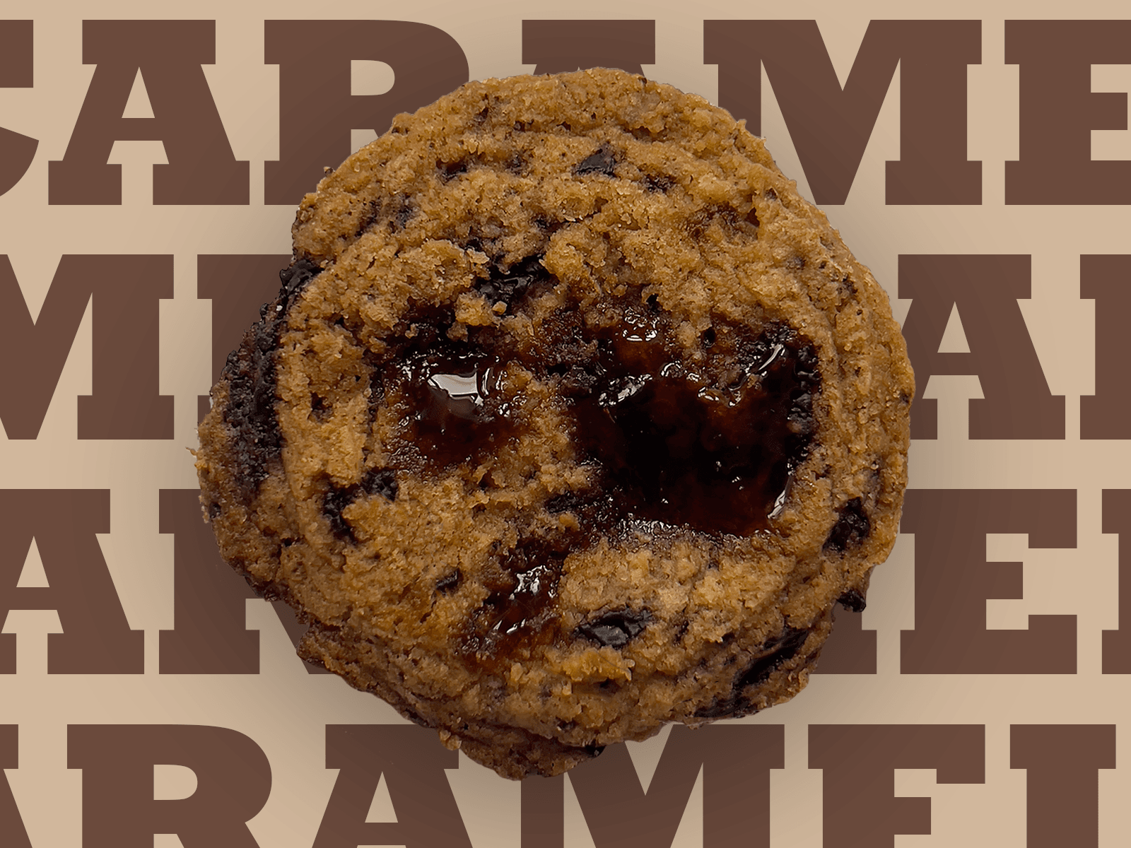 Signature Caramel Chocolate Chip Cookie (4 pack)
